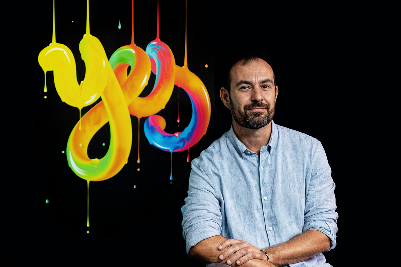 Portrait of José Bernabé, Art Director, Designer and Type Artist