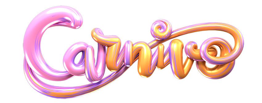 Carnivo branding and lettering by José Bernabé Art Director
