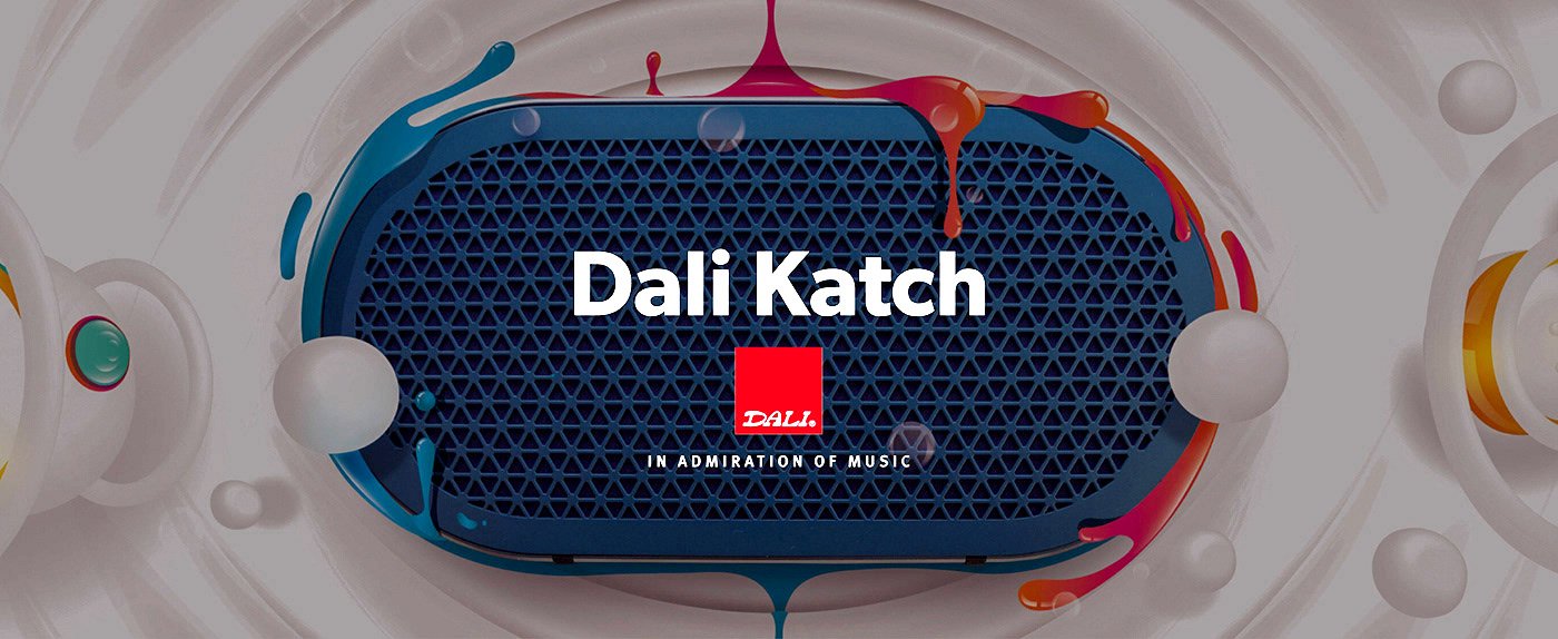 Dali Katch Speaker product launch key visual by José Bernabé