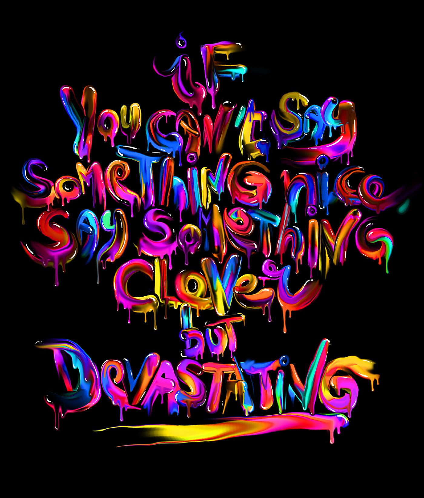 Digital Lettering Paints — handmade lettering and typography by José Bernabé, Art Director