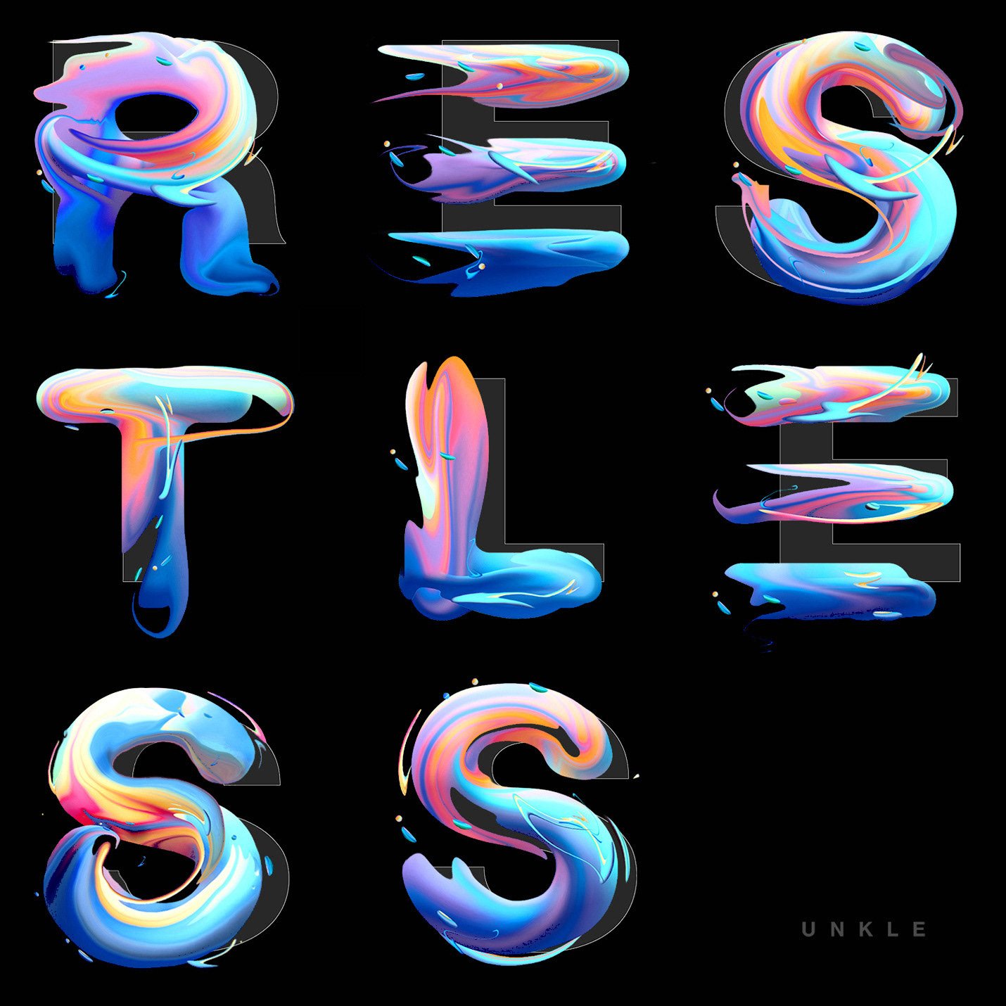 Digital Lettering Paints — handmade lettering and typography by José Bernabé, Art Director
