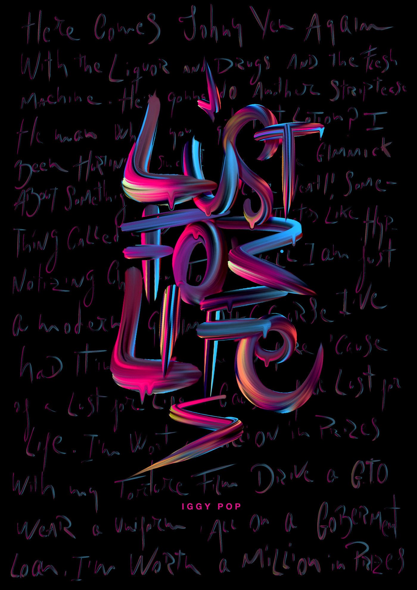 Digital Lettering Paints — handmade lettering and typography by José Bernabé, Art Director
