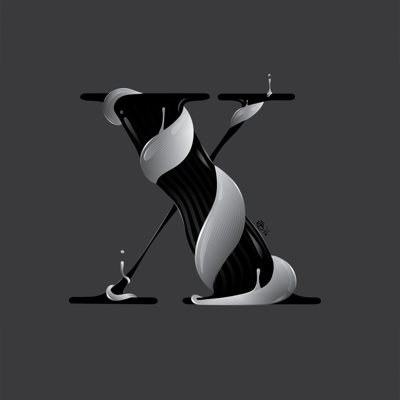Eleganz branding and lettering by José Bernabé Art Director