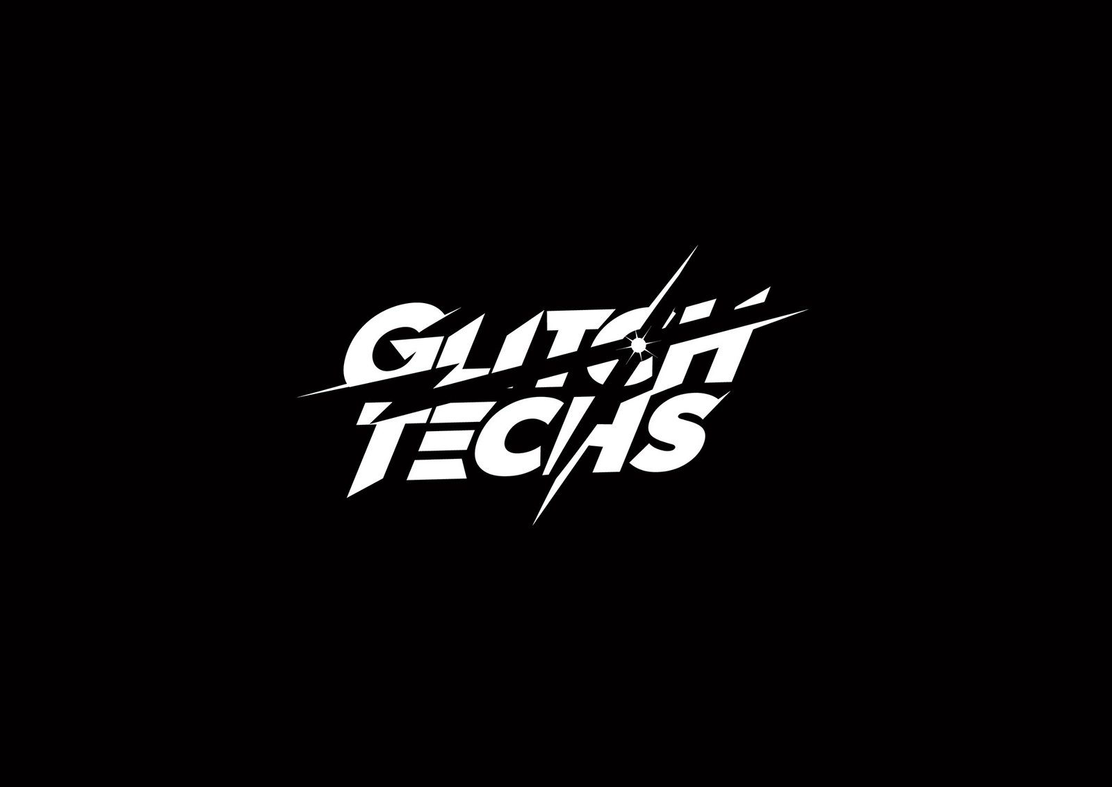 Glitch Techs — title design and lettering for Nickelodeon by José Bernabé, Art Director