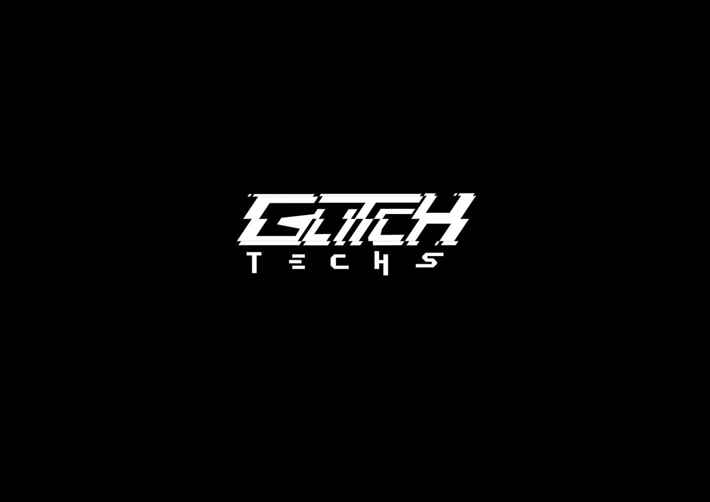 Glitch Techs — title design and lettering for Nickelodeon by José Bernabé, Art Director