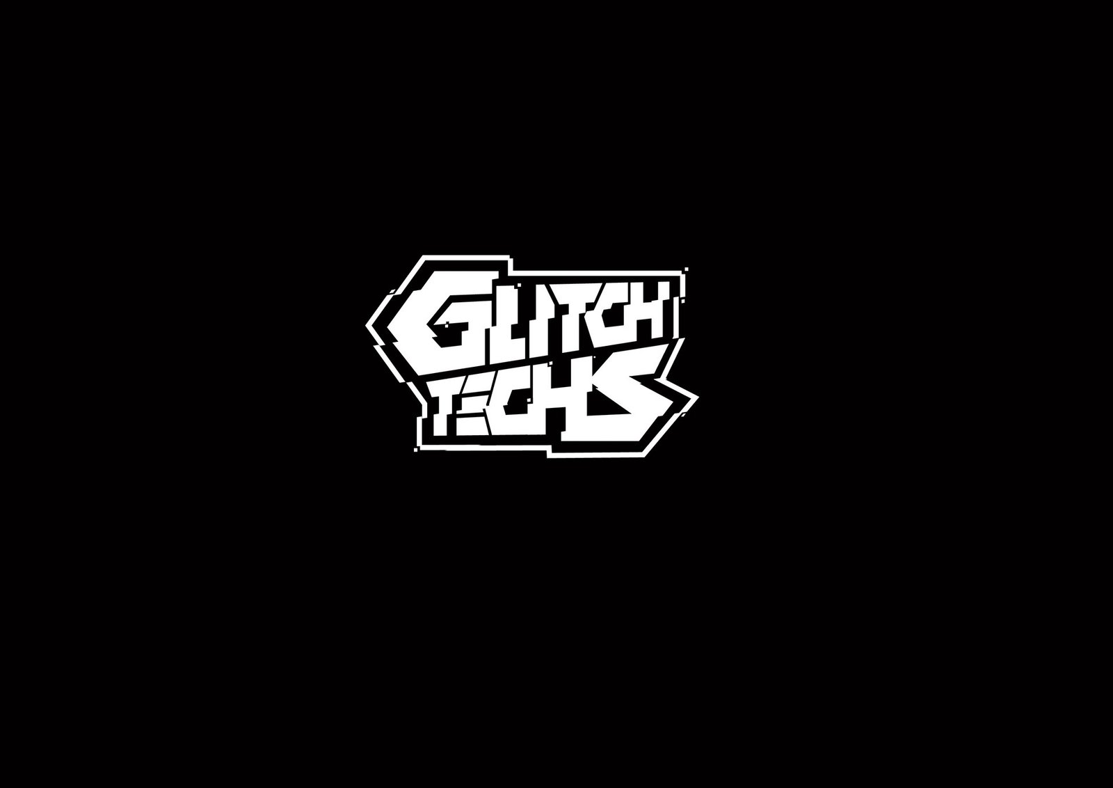 Glitch Techs — title design and lettering for Nickelodeon by José Bernabé, Art Director