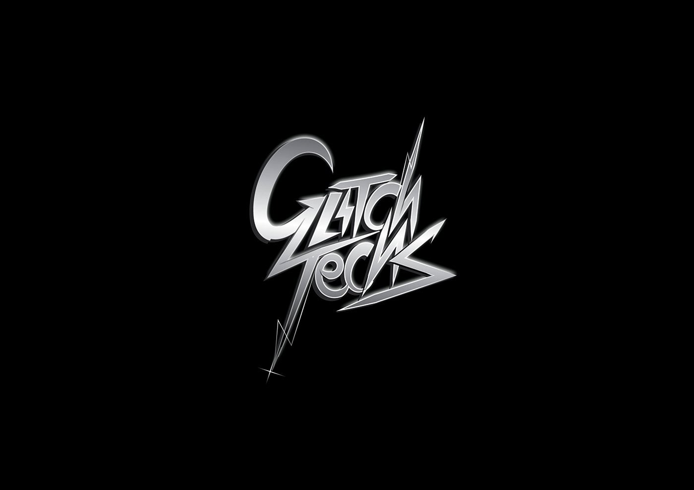 Glitch Techs — title design and lettering for Nickelodeon by José Bernabé, Art Director