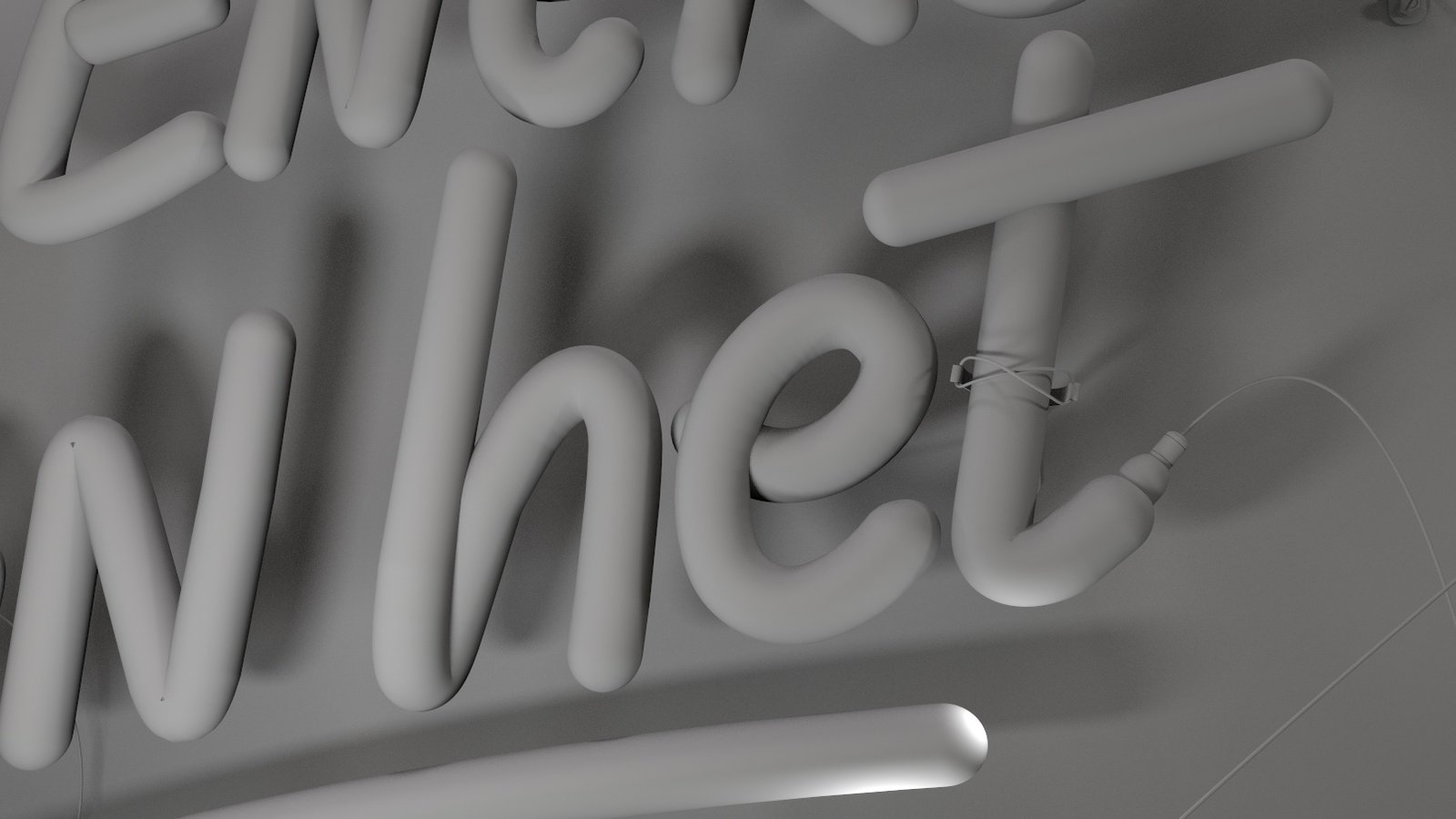 Met Energie Kan Het Enexis energy campaign lettering by José Bernabé
