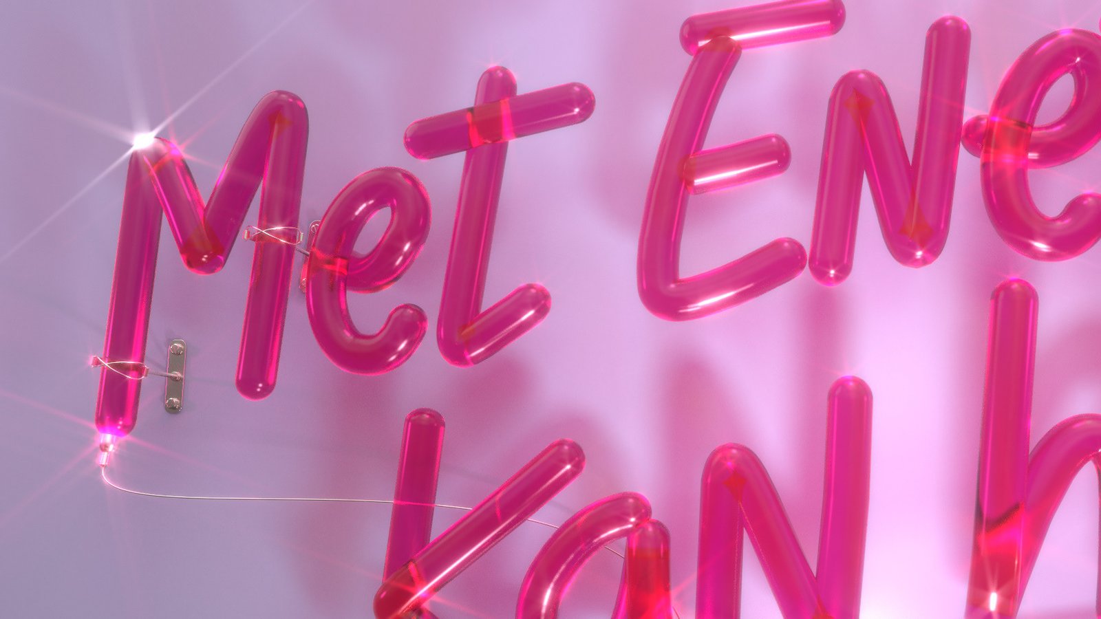 Met Energie Kan Het Enexis energy campaign lettering by José Bernabé