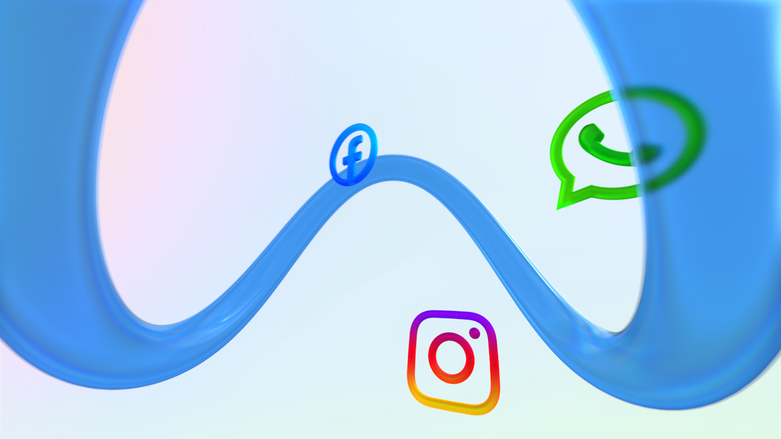 Meta — brand motion design and 3D lettering by José Bernabé, Art Director