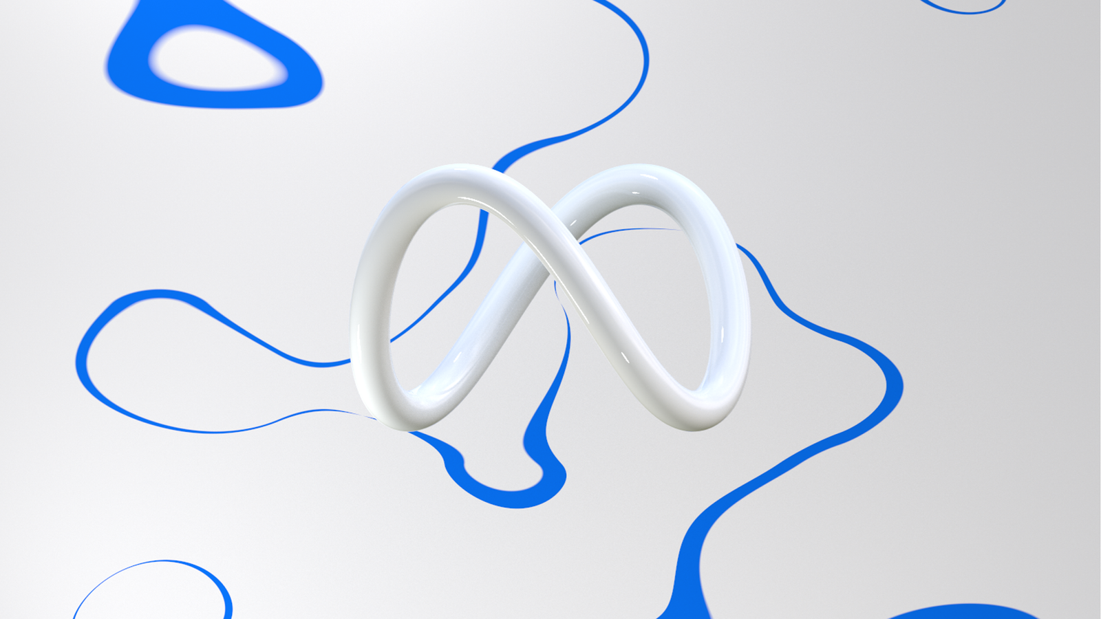 Meta — brand motion design and 3D lettering by José Bernabé, Art Director