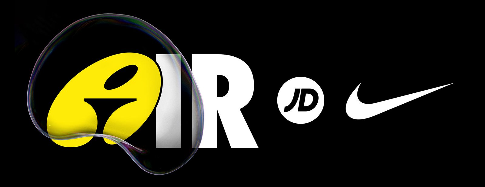 Nike JD Kids × Air × Play — key visual and lettering campaign by José Bernabé, Art Director