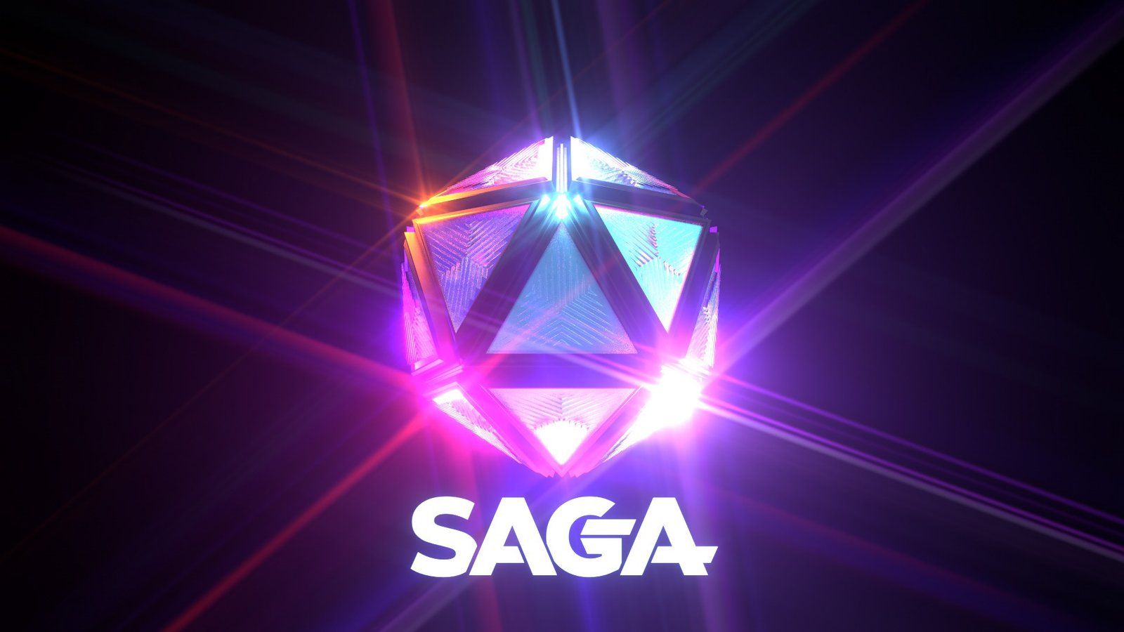 Saga lettering and motion design by José Bernabé Art Director