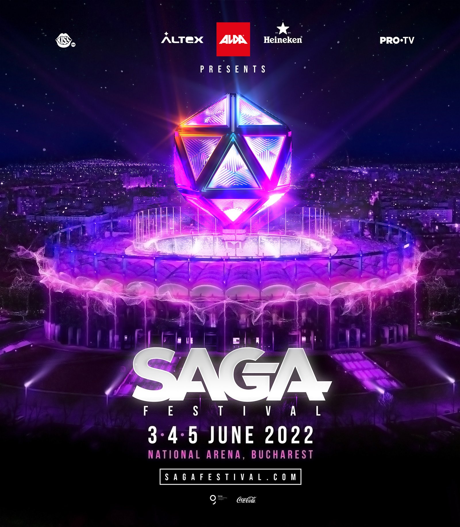 Saga lettering and motion design by José Bernabé Art Director