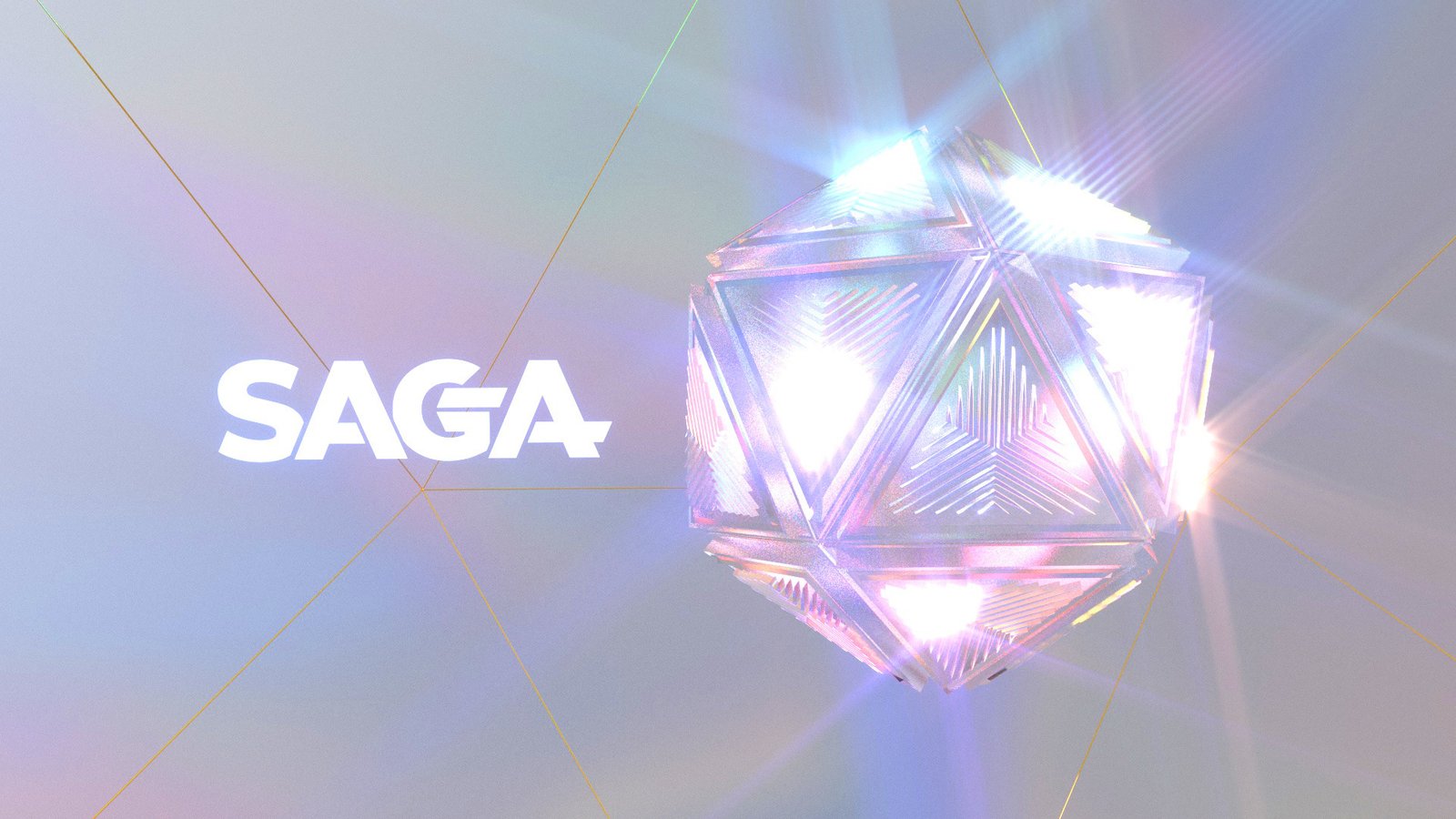 Saga lettering and motion design by José Bernabé Art Director