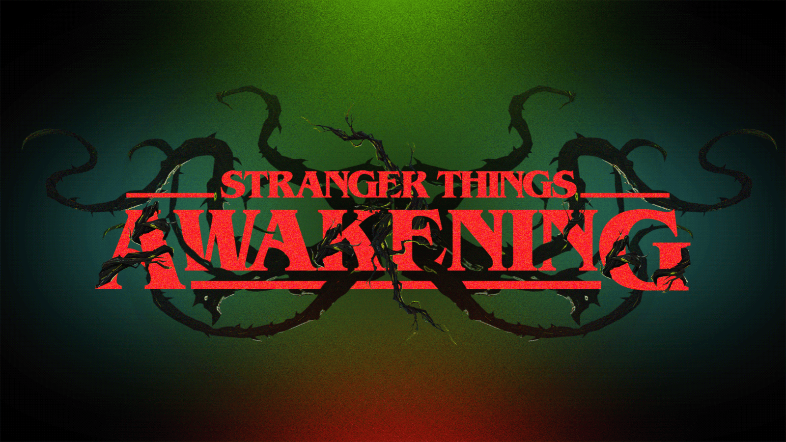 Stranger Things The Missing Chapters title lettering and key visual by José Bernabé