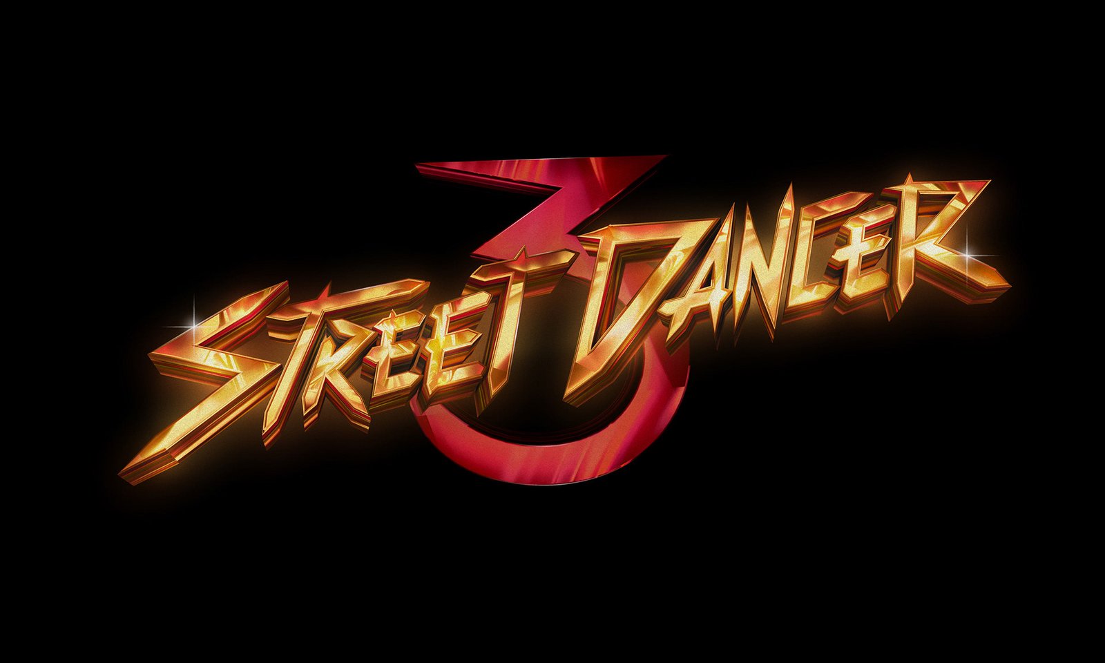Street Dancer 3D — title lettering and typography by José Bernabé, Art Director