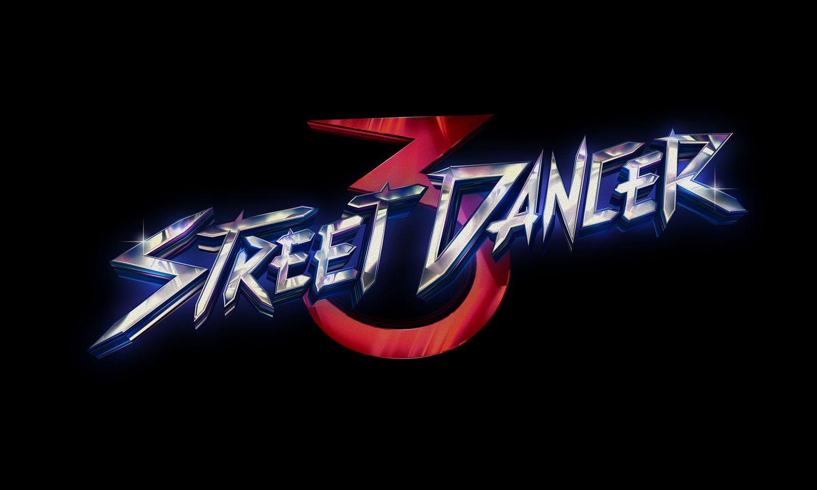 Street Dancer 3D — title lettering and typography by José Bernabé, Art Director