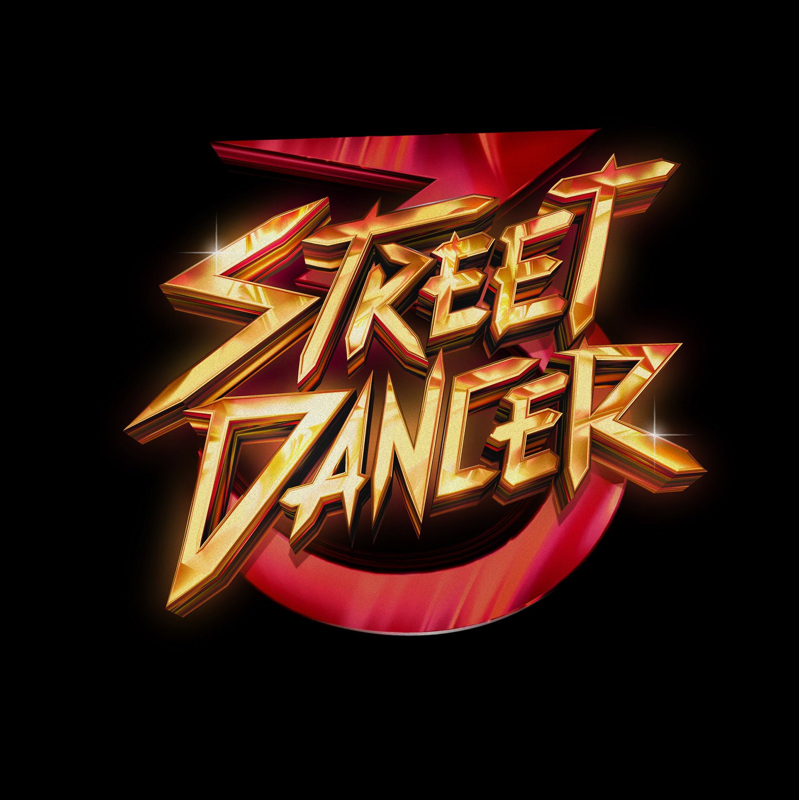 Street Dancer 3D — title lettering and typography by José Bernabé, Art Director