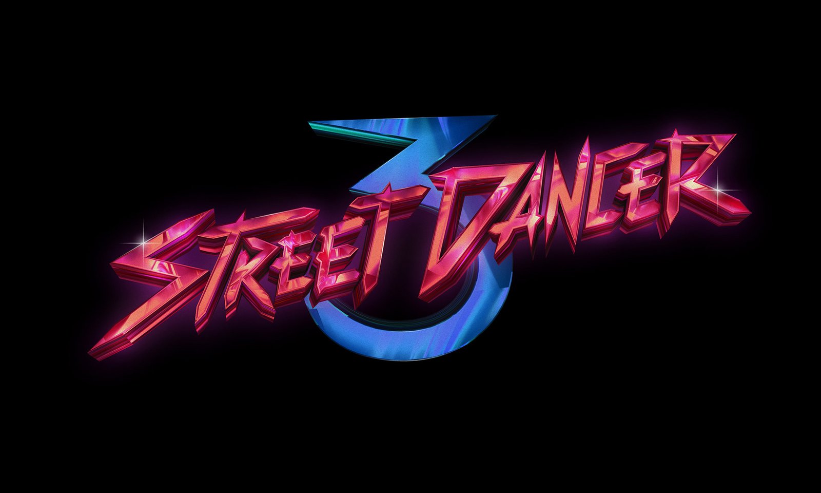 Street Dancer 3D — title lettering and typography by José Bernabé, Art Director