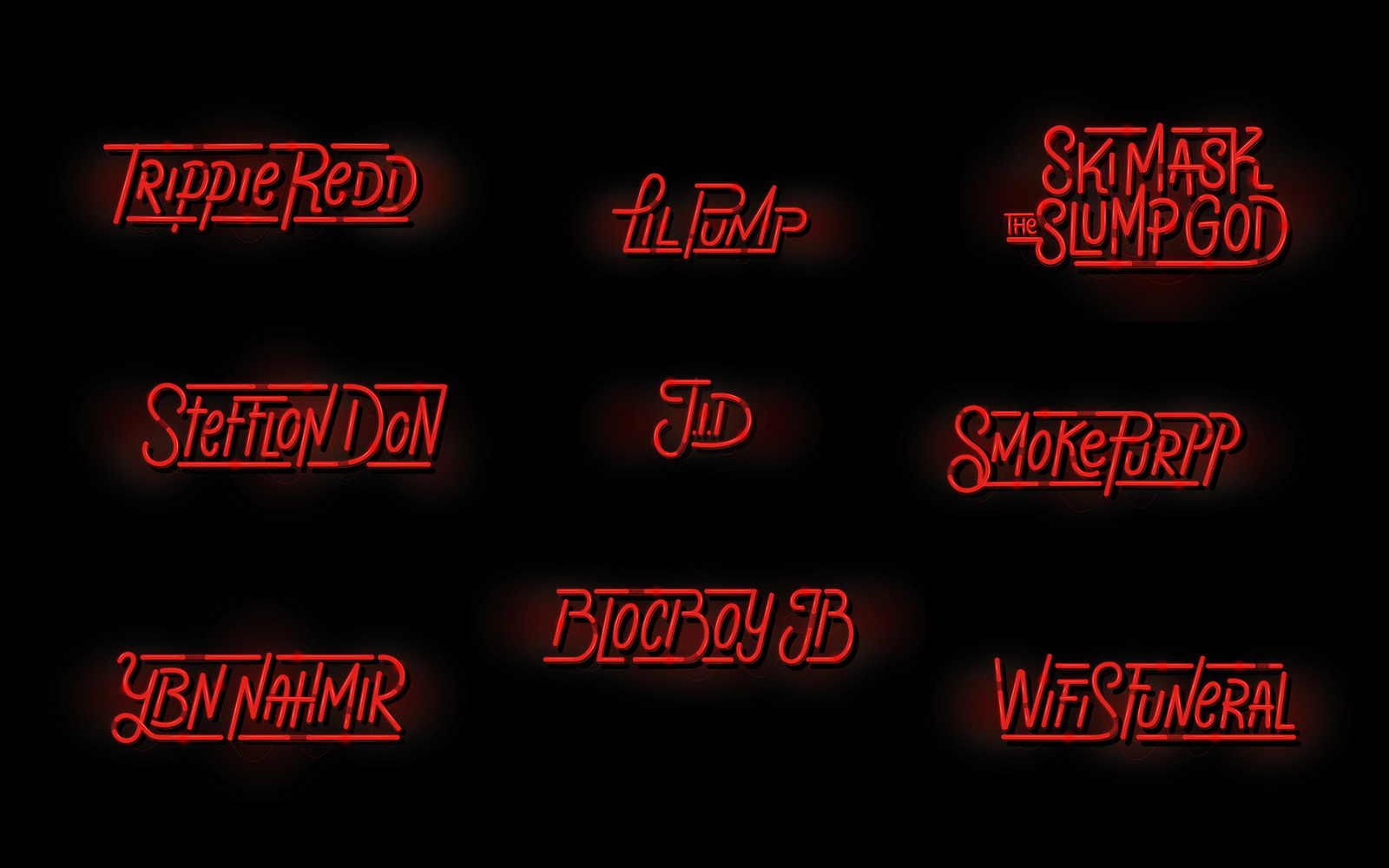XXL Freshman Class 2018 lettering by José Bernabé Art Director