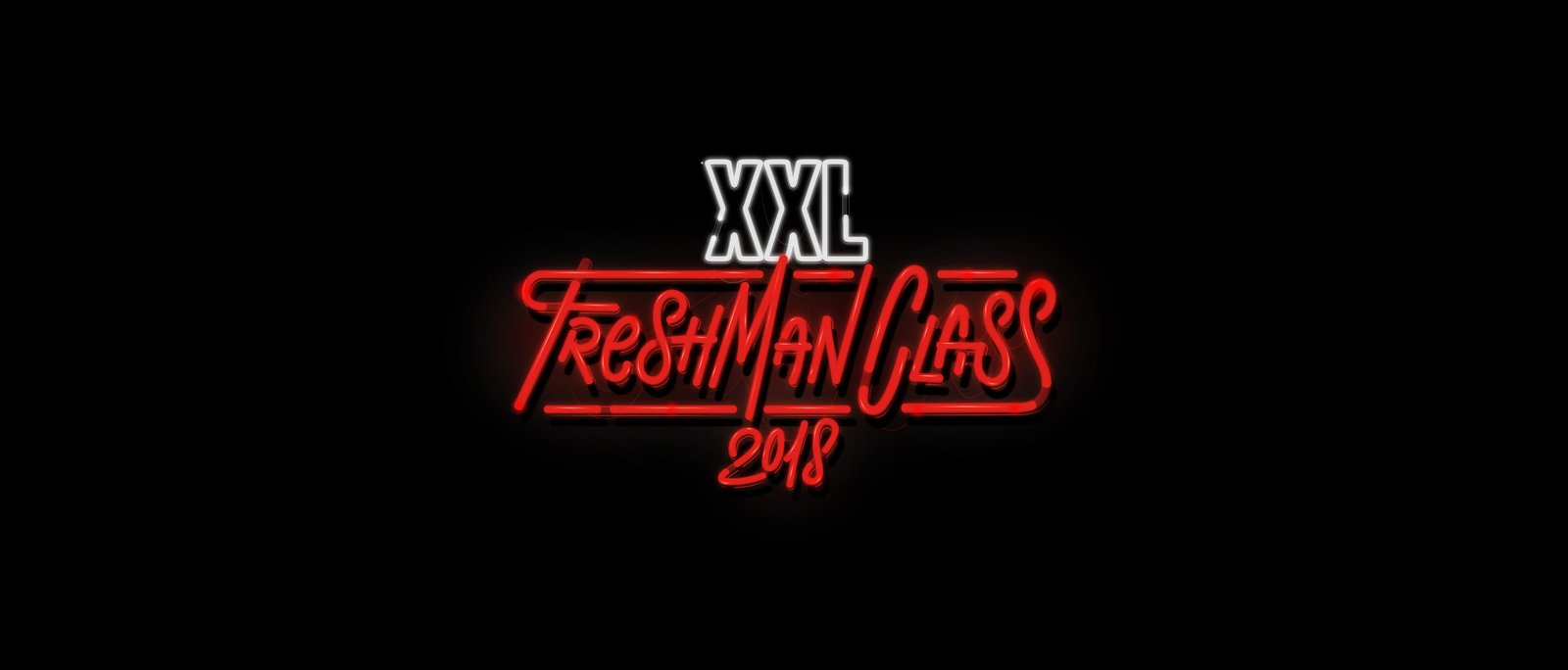 XXL Freshman Class 2018 lettering by José Bernabé Art Director
