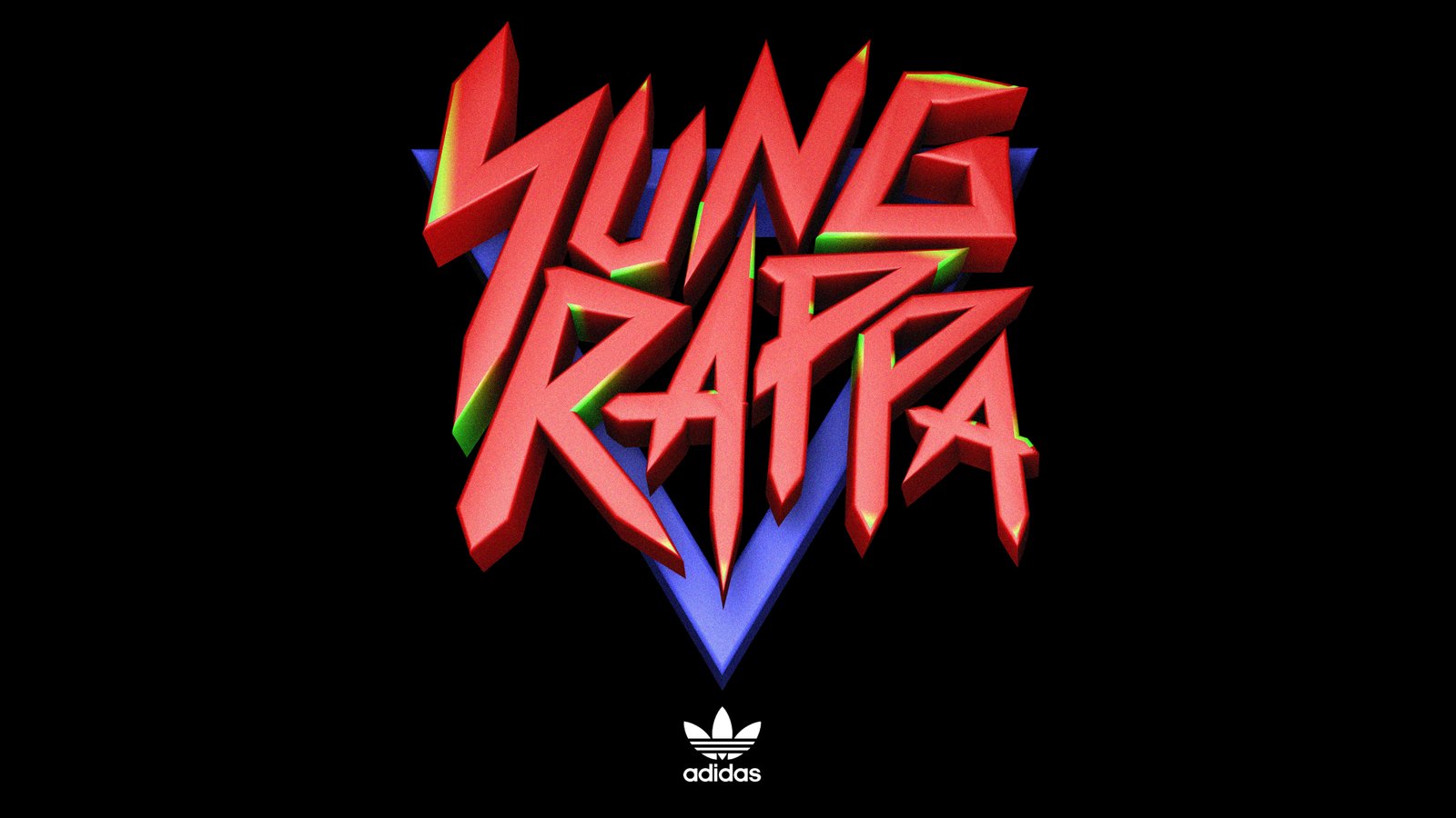 Yung Rappa lettering design by José Bernabé